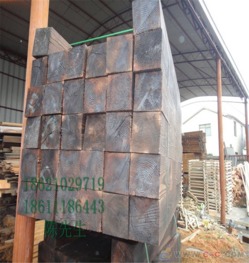 白松防腐木板材園林別墅裝飾工程白松碳化木地板現貨供應